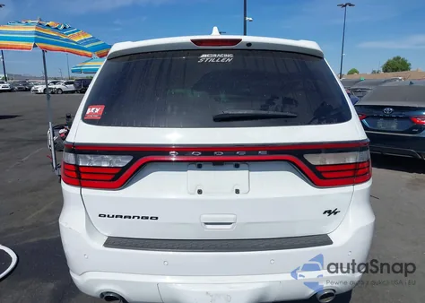 2018 Dodge Durango R/T Rwd из США, поврежденный, VIN 1C4SDHCT6JC186550